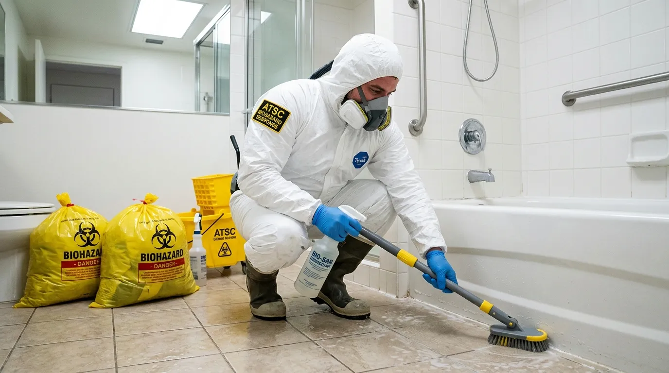 Decontamination equipment deployed for Blood Cleanup in Verde Village